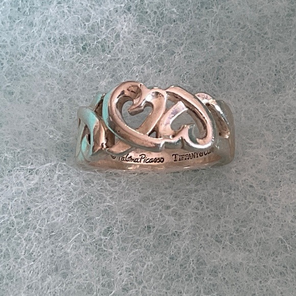 Tiffany & Co. Silver Heart Ring - Picture 3 of 7